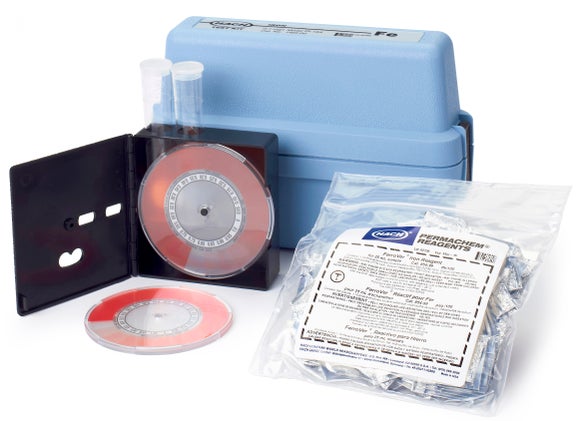 Iron Color Disc Test Kit, Model IR-18