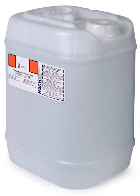 Phosphoric Acid Solution, 0.6 Molar 5 Gallon